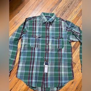 Ralph Lauren Men’s Button Down Shirt, medium NWT